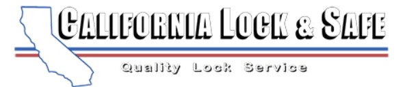 California Lock & Safe locksmith listing
