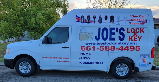 Joe's Lock And Key locksmith listing