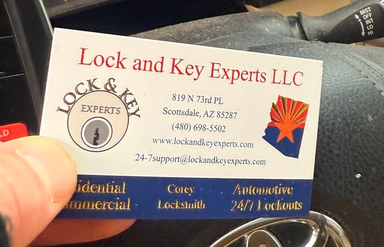 Lock and Key Experts LLC locksmith listing